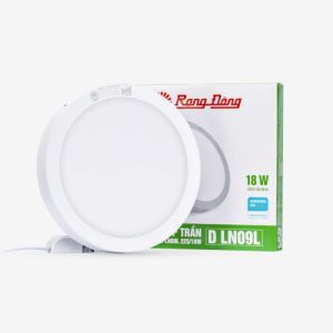 ĐÈN LED ỐP TRẦN TRÒN 18W – LN09 225/18W